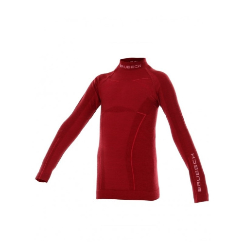 Brubeck Футболка на девушку Active Wool Бордовый в Владивостоке