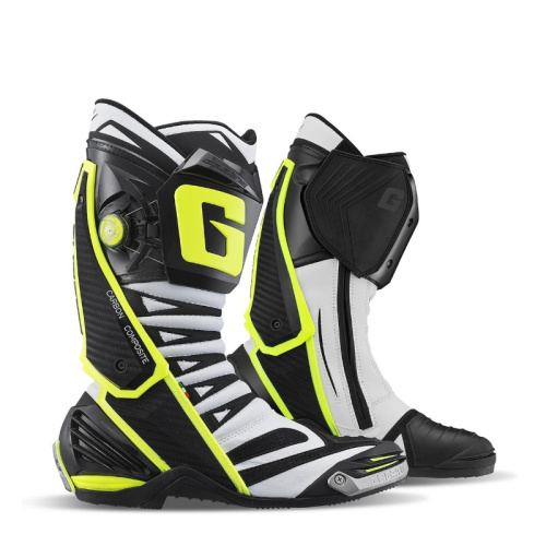 Gaerne Мотоботы GP1 Evo White/Black/Yellow в Владивостоке