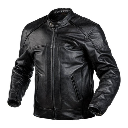 Scout куртка кожаная Daytona Waterproof Black в Владивостоке