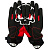 Bering Перчатки Walshe Black/Grey/Red в Владивостоке