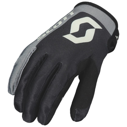 Scott Перчатки 350 Race black/grey в Владивостоке