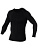 Brubeck Футболка мужская дл.рукав Comfort Wool Черный в Владивостоке