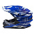 AiM Шлем кроссовый JK803S Blue/White в Владивостоке