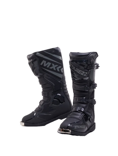 Starezzi Мотоботы Roma Black/Grey в Владивостоке