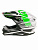 AIM Шлем кроссовый JK803 White/Green в Владивостоке
