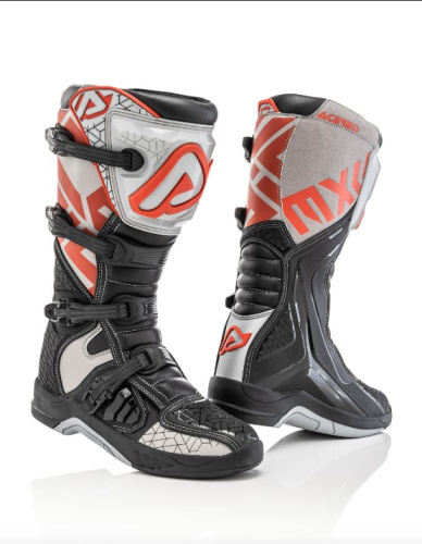 Acerbis Мотоботы кроссовые X-Team Black/Grey в Владивостоке