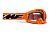 100% Маска кросс FMF Powerbomb Rocket Orange - прозрачная линза в Владивостоке