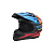Desment Шлем кроссовый Raptor Black-Blue-Orange graphic в Владивостоке