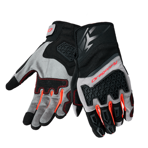 Dragonfly Перчатки DF Terrax Black - Grey в Владивостоке