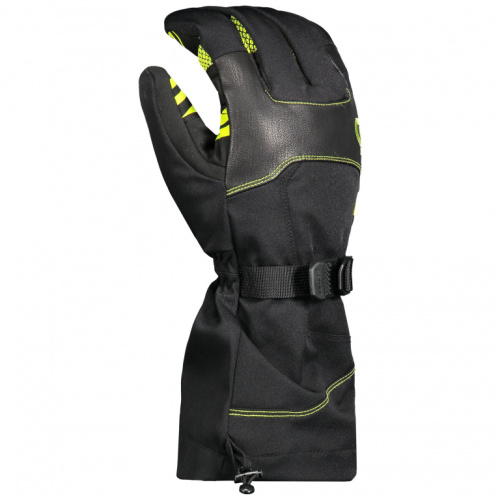 Scott Перчатки Cubrick Black/Lime-green в Владивостоке