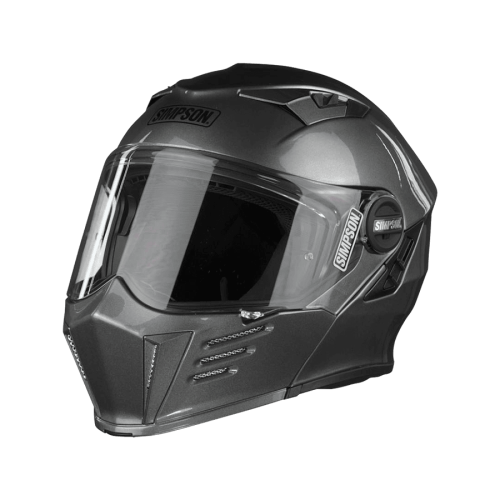Simpson Шлем модуляр Darksome Gunmetal в Владивостоке