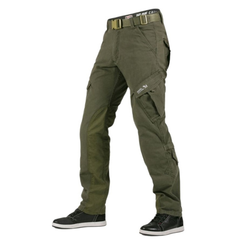 Inflame Мотоштаны мужские Cargo Waterproof олива (хаки) в Владивостоке