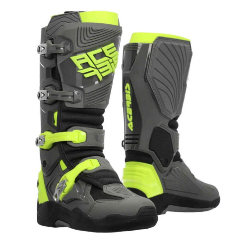 Acerbis Мотоботы кроссовые Whoops Grey/Yellow в Владивостоке