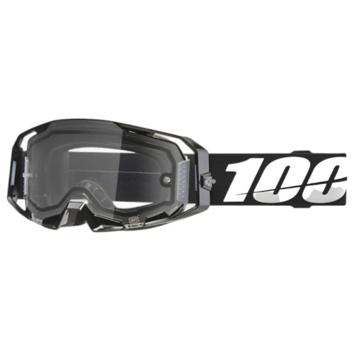 100% Очки Armatic Enduro Moto Black / Clear в Владивостоке
