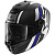 Shark Шлем Spartan RS Carbon Shawn Mat Black/Blue/Silver в Владивостоке