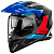 Airoh Мотошлем Bandit Tune Blue/red Gloss в Владивостоке