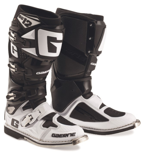 Gaerne Мотоботы SG-12 Black/White в Владивостоке