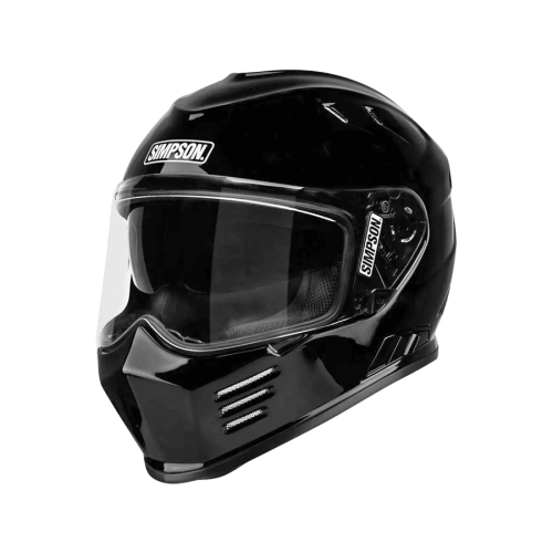 Simpson Шлем интеграл Venom Gloss Black в Владивостоке