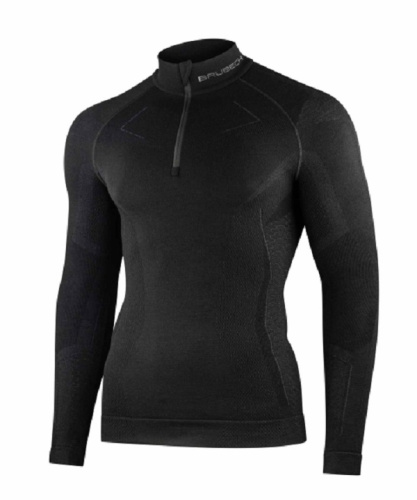 Brubeck Футболка мужская Extreme Merino Черный в Владивостоке