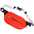 Dragonfly Гермосумка поясная DF Wallet 2л Red-Black в Владивостоке
