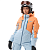 Dragonfly Куртка горнолыжная утепленная Gravity Woman 2025 Mock Orange-Light Blue в Владивостоке