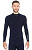Brubeck Футболка мужская дл.рукав Wool Merino 78% Темно-Синий в Владивостоке